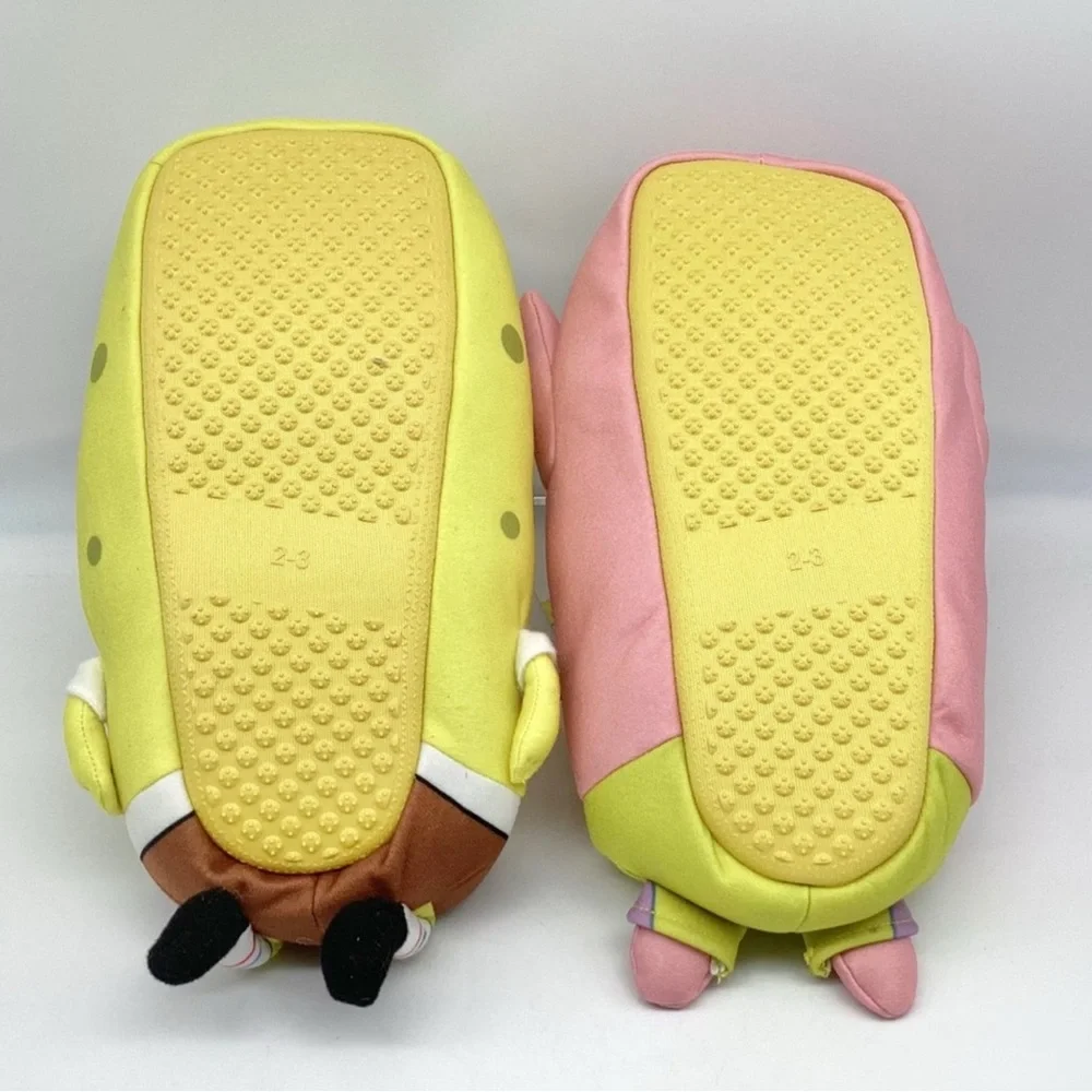 Nickelodeon SpongeBob and Patrick Slippers New with Tags Sz: 11-12 13-1 2-3